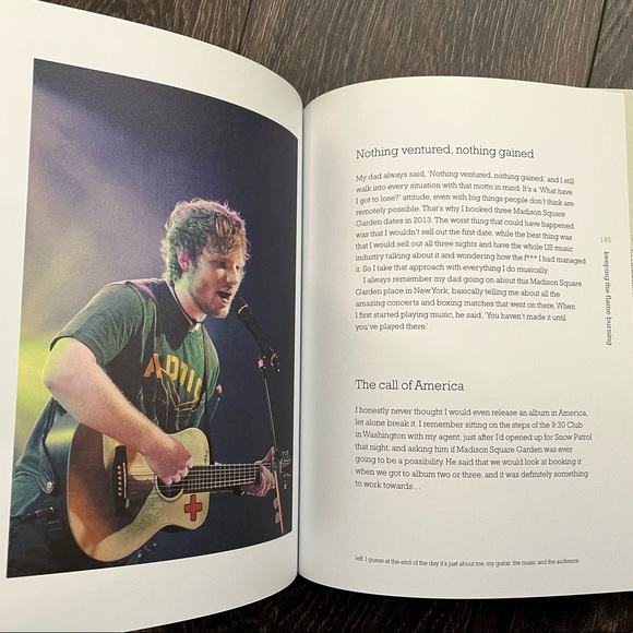 Ed Sheeran: a Visual Journey Hardcover Book - Picture 5 of 6